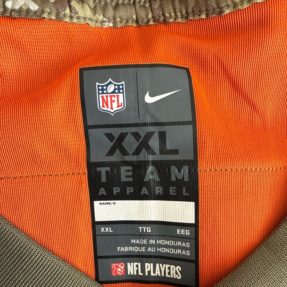 Men's Nike Odell Beckham Jr #13 Browns Salute to Service Jersey Sz 2XL NWT RARE - Picture 4 of 8
